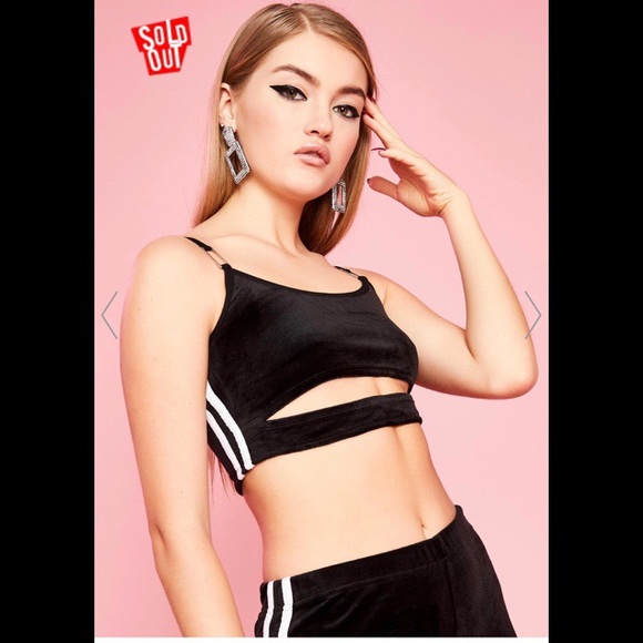 Sugar Thrillz Velour Pant Set NWT - Picture 4 of 12